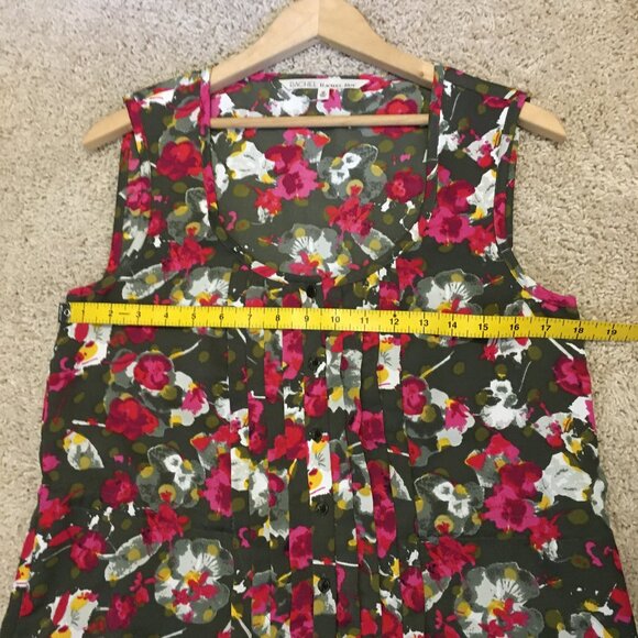 RACHEL Rachel Roy Spring Pintuck Floral Tunic Dress - Picture 13 of 16